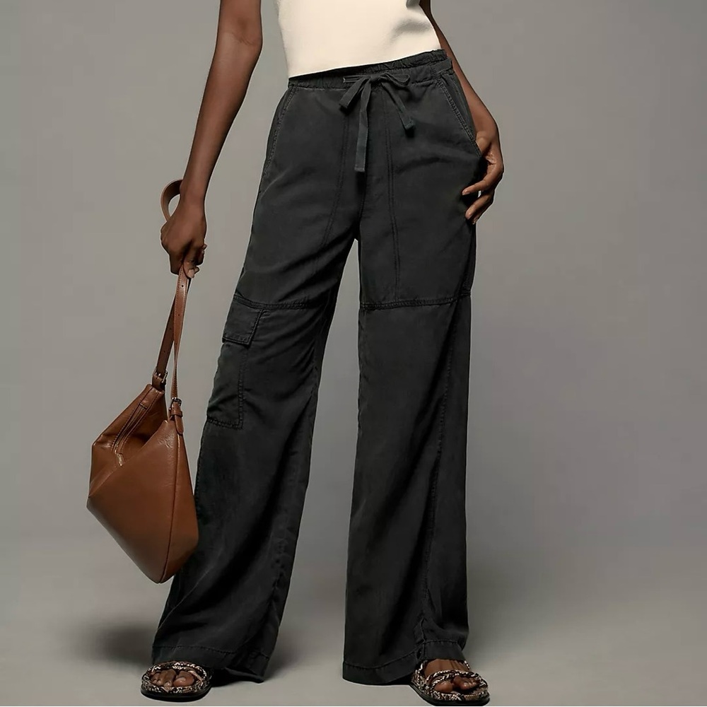 Anthropologie PILCRO Wide Leg Cargo Pants